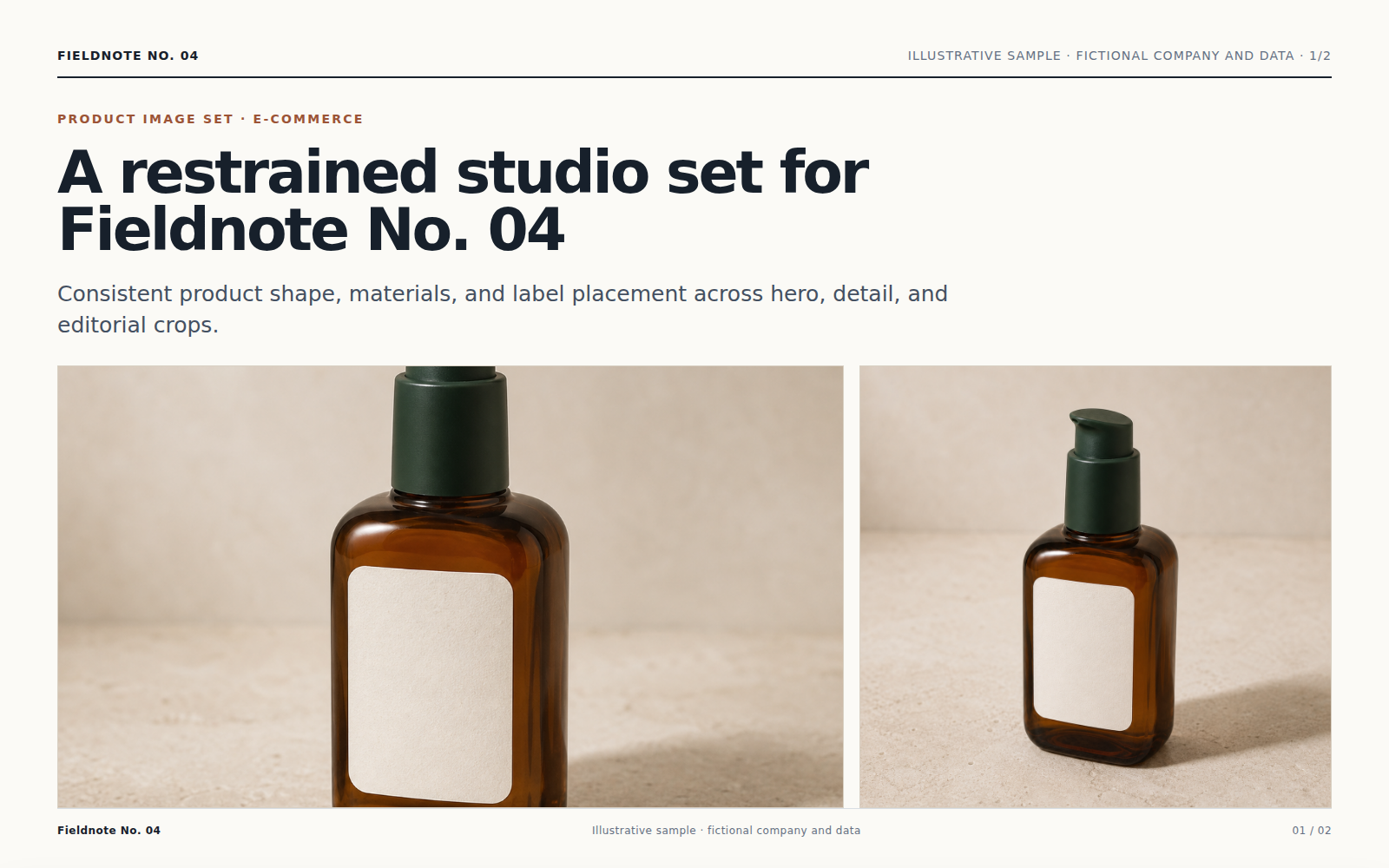 Studio image set